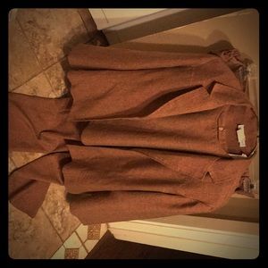 Women’s brown suit